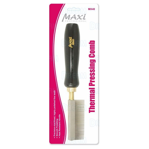 Maxi Pressing Comb Steel Medium