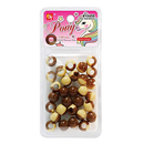 Beauty Town Small Round Beads Brown / Coffee