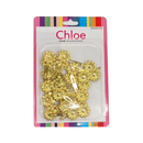 Chloe Gold Barrettes