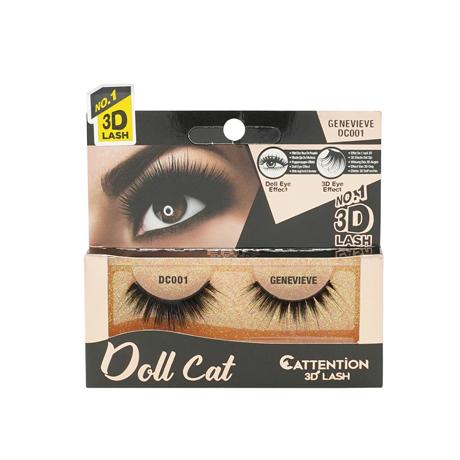 EBIN Doll Cat Eyelash Extensions 001 - Genevieve