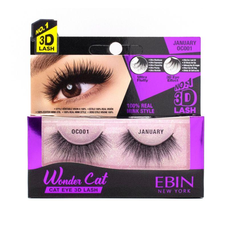 EBIN Wonder Cat Eyelash Extensions 001 - January
