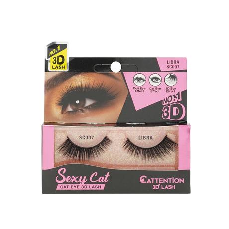 EBIN Sexy Cat Eyelash Extensions 007 - Libra