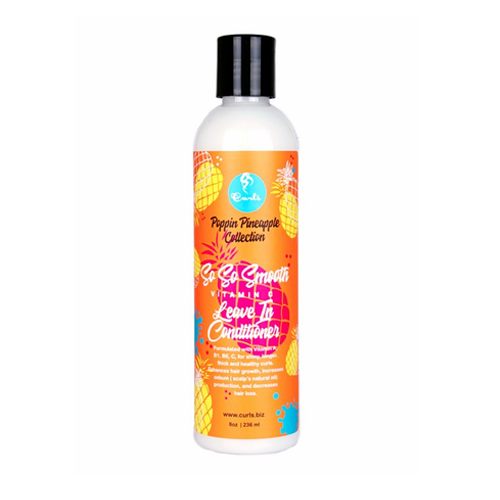 Curls Poppin Pineapple So So Smooth Leave In Conditioner 8 oz.