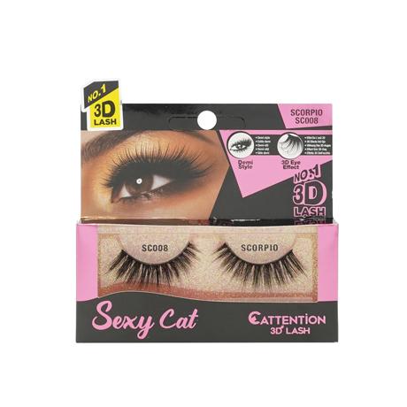 EBIN Sexy Cat Eyelash Extensions 008 - Scorpio