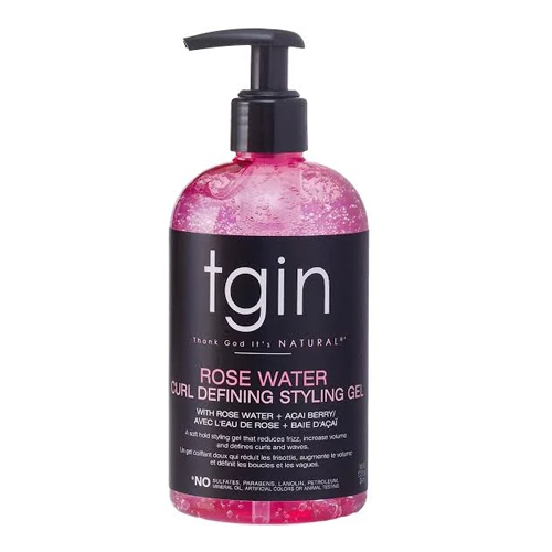 TGIN Rose Water Curl Defining Styling Gel 13 oz.