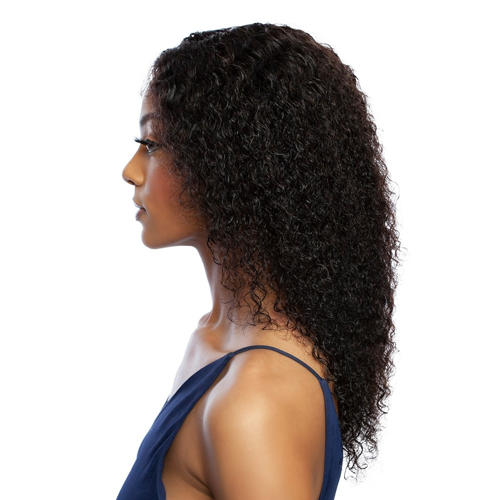 Mane Concept Wig - 100% Unprocessed Human Hair - TRMR601 - 11A WET N WAVY ROTATE LACE PART WIG JERRY CURL 18"