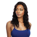 Mane Concept Wig - 100% Unprocessed Human Hair - TRMR603 - 11A WET N WAVY ROTATE LACE PART WIG LOOSE BODY 18"