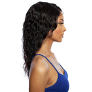 Mane Concept Wig - 100% Unprocessed Human Hair - TRMR603 - 11A WET N WAVY ROTATE LACE PART WIG LOOSE BODY 18"